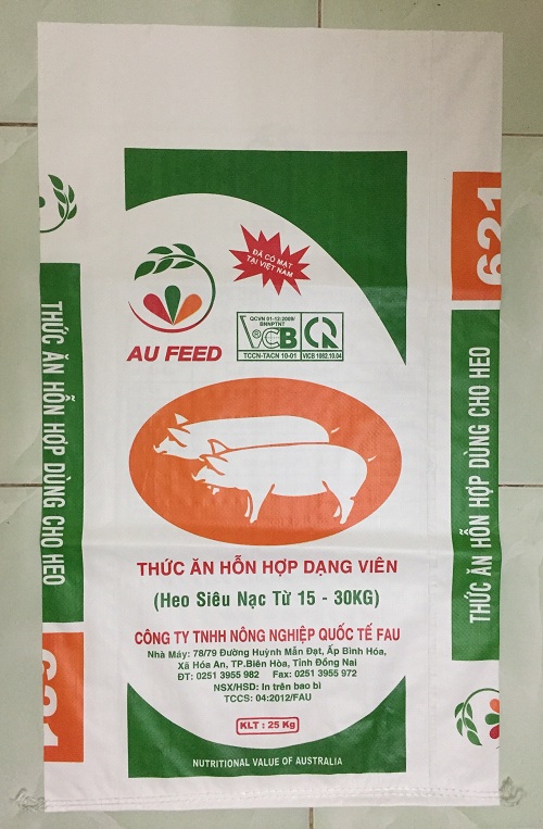 Bao thức ăn gia súc - Bao PP Dệt Tuấn Long - Công Ty TNHH Sản Xuất Kinh Doanh Tuấn Long